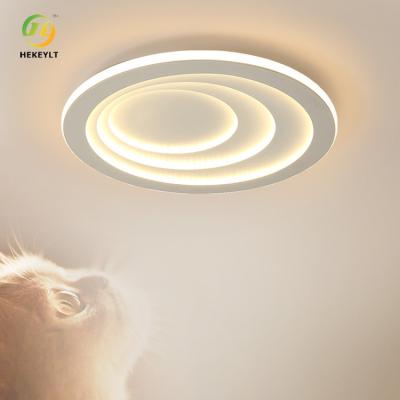 China Atmospheric Acrylic Shade LED Ceiling Light 48w Romantic Creative For Living Room for sale