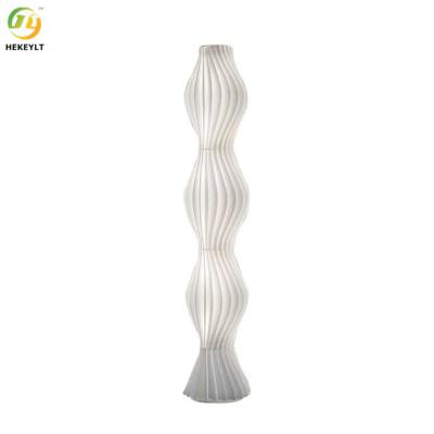 Cina Led Foot Switch Modern Standing Lamp Arcylic And Iron Dimmable White Nordic Unique in vendita