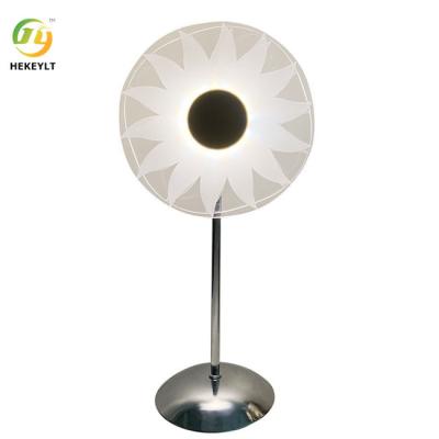 China Sunflower Touch Led Bedside Lamps Modern Iron Arcylic for sale
