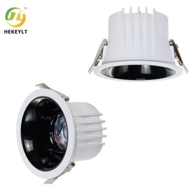 China IP65 7/15/20W Anti Glare Showroom LED Downlight Waterproof COB Recessed Spot light for sale