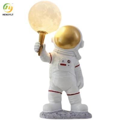 China Harz-+ Hardware H370 Kinderzimmer-Mond-Astronauten-Rechargeable Sunset Bedside-Lampe zu verkaufen