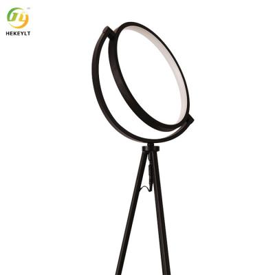 China Danish designer art LED floor lamp indoor exhibition hall light luxury personality tripod vertical RGB table lamp for sale