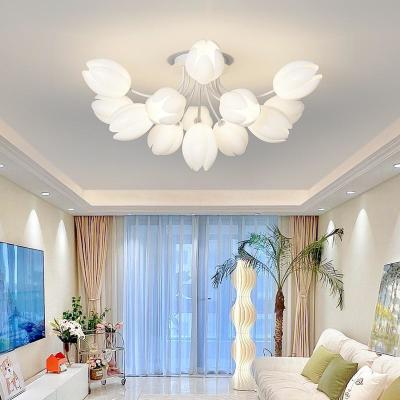 Chine Lumière nordique Hall Main Luxury Lamp de style crème français minimaliste moderne à vendre