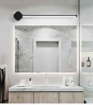 China Vaidade acrílica nórdica moderna do banheiro do hotel do diodo emissor de luz que ilumina anti enevoar-se impermeável à venda