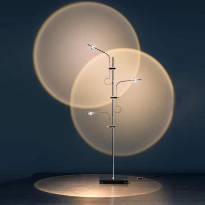 China Bedroom Decorative Glass Sunset Floor Lamp LED Projection Lamp 20*180cm / 20*158cm for sale