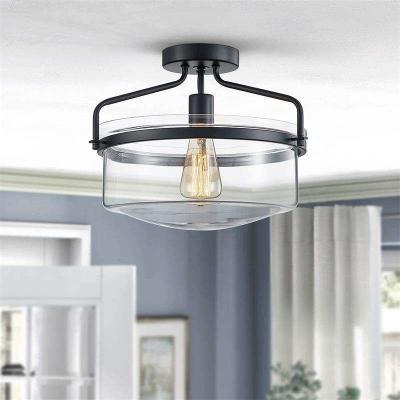 China Nordic Modern Led Ceiling Lamp Dining Room Glass Ceiling Lamp for sale