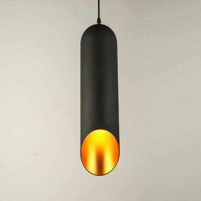 China Pequeña lámpara colgante cilíndrica llevada del colgante de la barra fresca moderna simple de la luz en venta