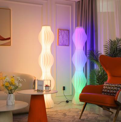 China Creative Modern Floor Light Nordic RGB Floor Lamp H350mm D1750mm for sale