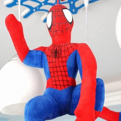China Indoors Spider Man Modern Led Wall Lamps Protective Eye Shield Decorative 65 X 46cm for sale