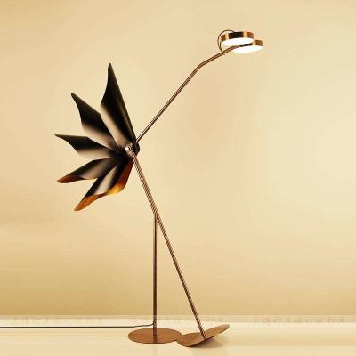 Chine Double lampe principale de personnalité de plancher créatif post-moderne nordique de chambre à coucher à vendre
