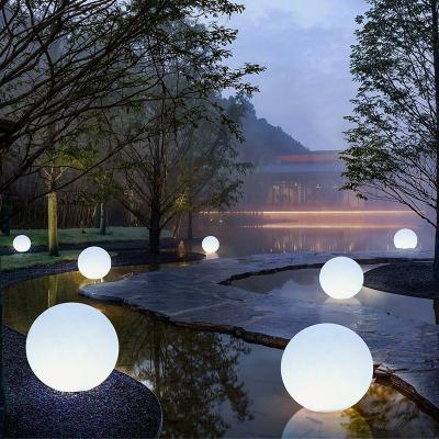 China Led Outdoor Lights Solar Spherical Lights For Landscape Courtyard Garden for sale