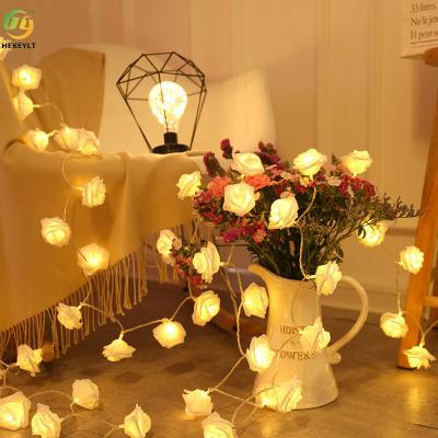 Chine Rose Lamp String LED Christmas Holiday Birthday Wedding Decoration Light String à vendre