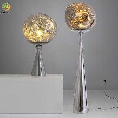 China Modern Luxury Metal Lava Floor Lamp For Sofa Bedroom Study Living Room for sale