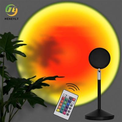 China Remote Control Sunset Light Projection Light Colorful Atmosphere Light for sale