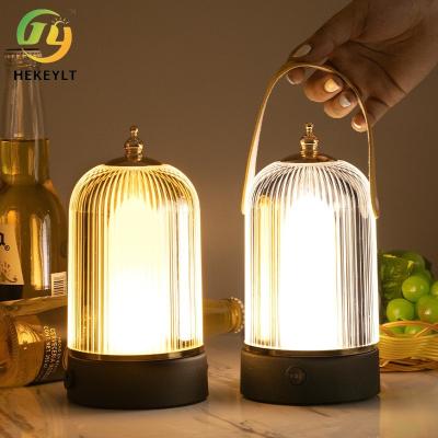 China Rechargeable LED Bar Lamp Table Light Nightlight Creative Restaurant Ambiance Light à venda