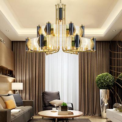 China Nordic Glass LED Modern Light Luxury Personalized Creative Art Restaurant Hotel Pendant Light for sale