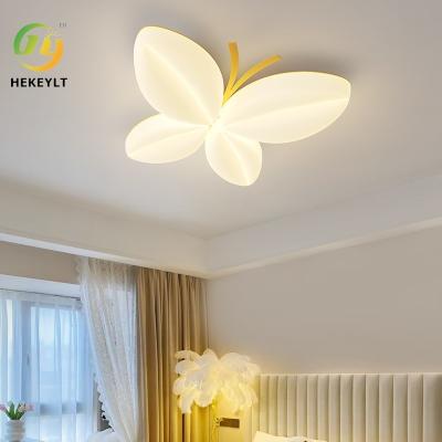 China Modern Simple LED Butterfly Light Full Spectrum Eye Protection Ceiling Light For Children'S Room for sale