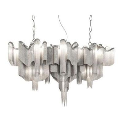 China Commercial Office LED Tassels Dinning Room Pendant Chandeliers Nordic Modern Aluminum Decoration for sale