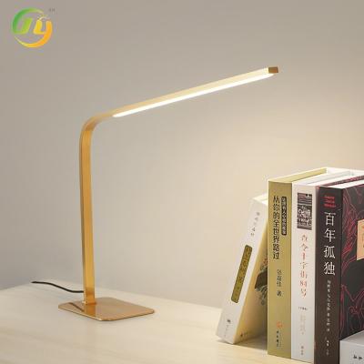 Cina JYLIGHTING Moderno minimalista di lusso metallo rame LED studio luci di lettura protezione oculare lampada di letto lampada di notte luce in vendita