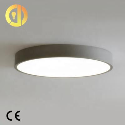 China Luminous Efficacy 80lm/W Height 5cm Round Recessed LED Ceiling Light for sale