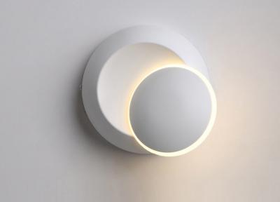 China 360 luz moderna de la pared del diámetro 14cm de la rotación del grado para la sala de estar en venta