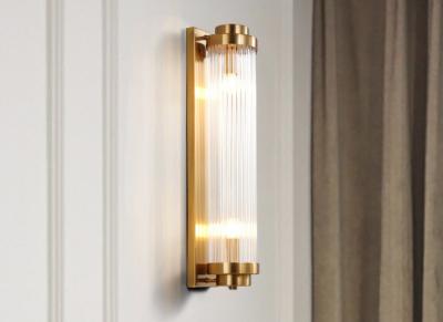 China 120mm Crystal Wall Light Fixtures for sale