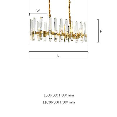 China Modern K9 Clear Crystal Chandelier Black Pendant Ceiling Light Fixture Island Hanging Lamp for Dining Room Living Room for sale