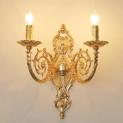 China White Gold Bedside Length 40cm Height 43cm Crystal Wall Lamp For Reading for sale