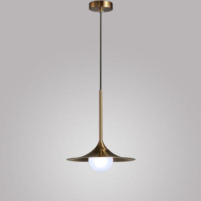 China minimalist chandelier copper mordern pendant light lamp holder is E27 for sale