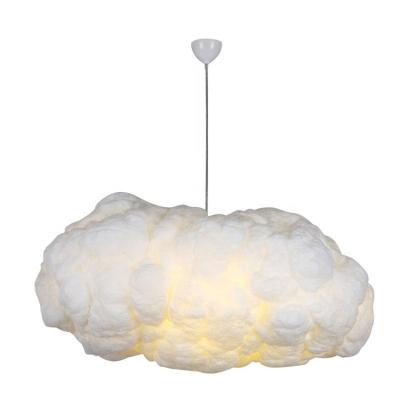 China White Floating Cloud LED Modern Pendant Lights, Chandeliers For Living Room for sale