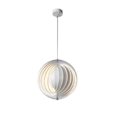 China Stoving Varnish white E27 Modern Pendant Light Indoor Decoration for sale
