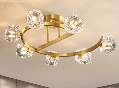 中国 創造的な居間の寝室水晶LEDの天井灯スイッチ制御 販売のため