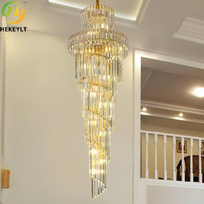 Chine Haut escalier de luxe Hall 265V de Crystal Pendant Light For Hallway à vendre