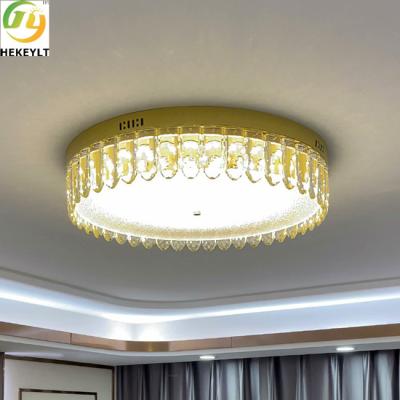 China Fancy Modern Crystal LED Ceiling Light Living Room Decorative for sale