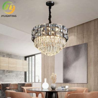 China D50cm Metal Crystal Pendant Light Luxury Indoor Residential for sale