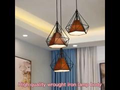 40 Watt Iron Modern Pendant Light With E26 Bulb Base