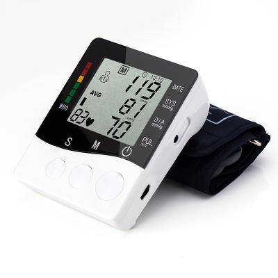 China LCD Digital Arm Blood Pressure Cuff Digital OEM ODM BP Monitor Upper for sale
