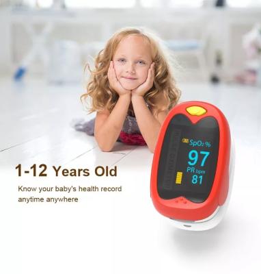 China OLED Portable Child Kids Neonatal Pulse Oximeters Rechargeable Fingertip Pulse Oximeter for sale
