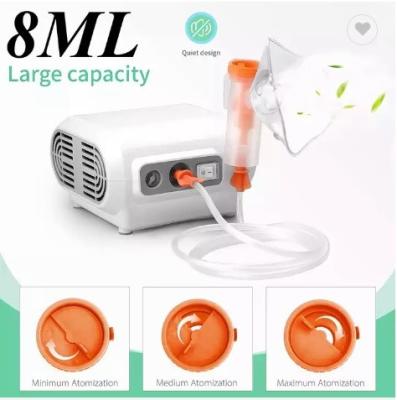 China Mesh No Noise Ultrasonic Portable Nebulizer Machine Inhaler Mask Rechargeable for sale