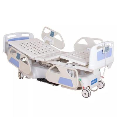 China Furniture Nursing Homecare ICU 5 Functions Electric Hospital Medical Bed for sale
