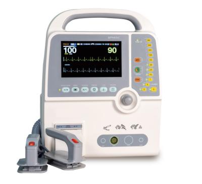 China Desfibrilador Médico Bifásico Automatizado Externo Desfibrilador AED Com Monitor à venda
