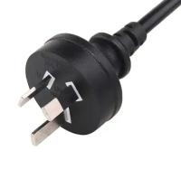 Quality 3 Pin AU Standard Power Cord SAA Certifiction 250V 10A Australia Cable for sale