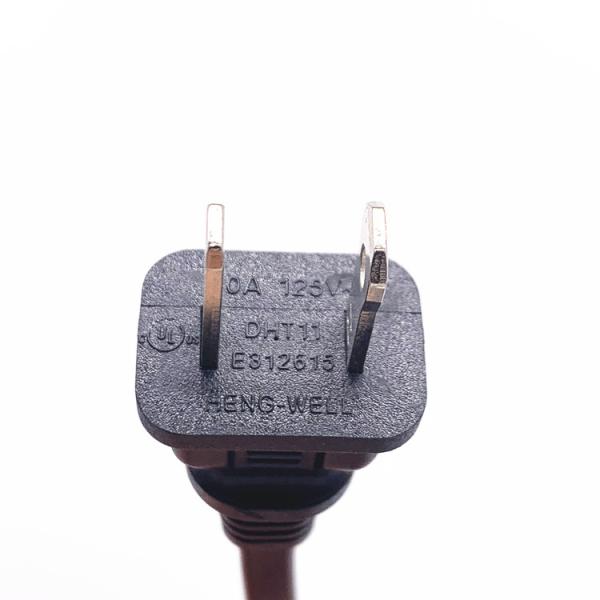 Quality HENG-WELL Wholesale High Quality US/Canada 2-Pin NEMA Plug to IEC 320 C7 Power for sale