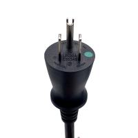 Quality 3 Pin USA Power Cord NEMA 5-15P To IEC C13 Green Dot US Medical Plug for sale