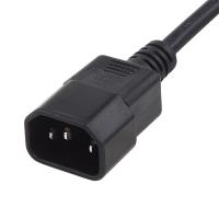 Quality 10A 125V Extension Power Cord UL Approval IEC C13 C14 Connector Cable for sale