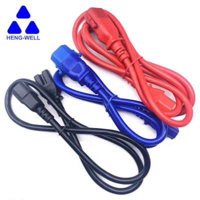 China C13 To C14 10A 250V Extension Cord for sale