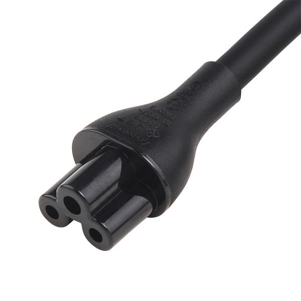 Quality JIS Japan Power Cord Plug Black 3 Pin Jet PSE Approval 7A 15A 125V for sale