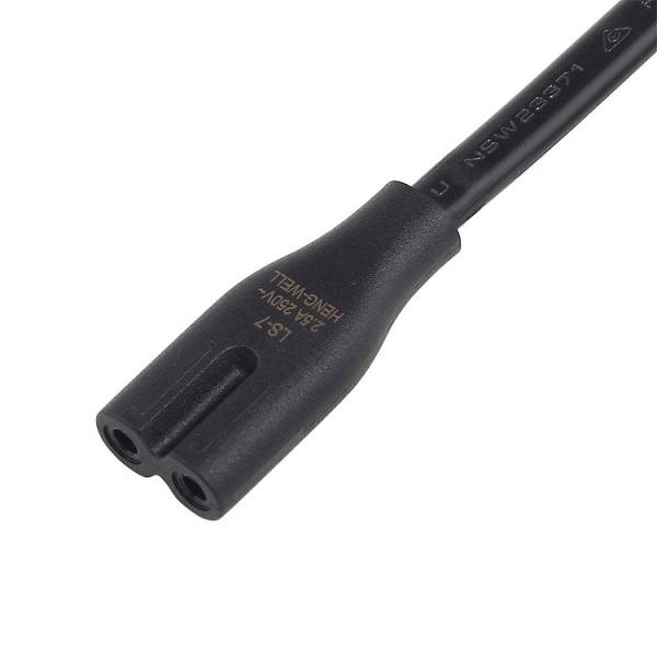 Quality Electric Extension UK 2 Pin Power Cable Plug 250V 1.8m For Computer Laptop for sale