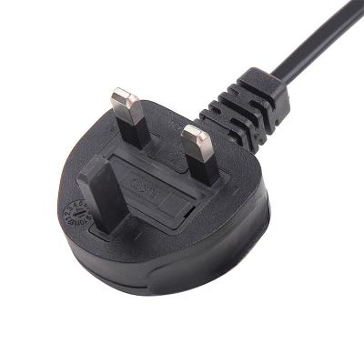 China Customized UK Power Cord 2 Pin 3A 5A 10A 13A 250V BS1363 For Computer for sale