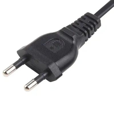 China 2 Pin Korea Power Cord AC Extension Plug KC Approval 2.5A 250V for sale